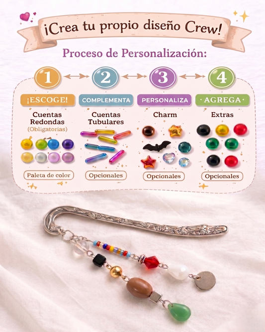 Marcapágina Metálico Artesanal | Personalizable